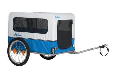 Cargo trailer doggy van bs-l04 - blauw/grijs