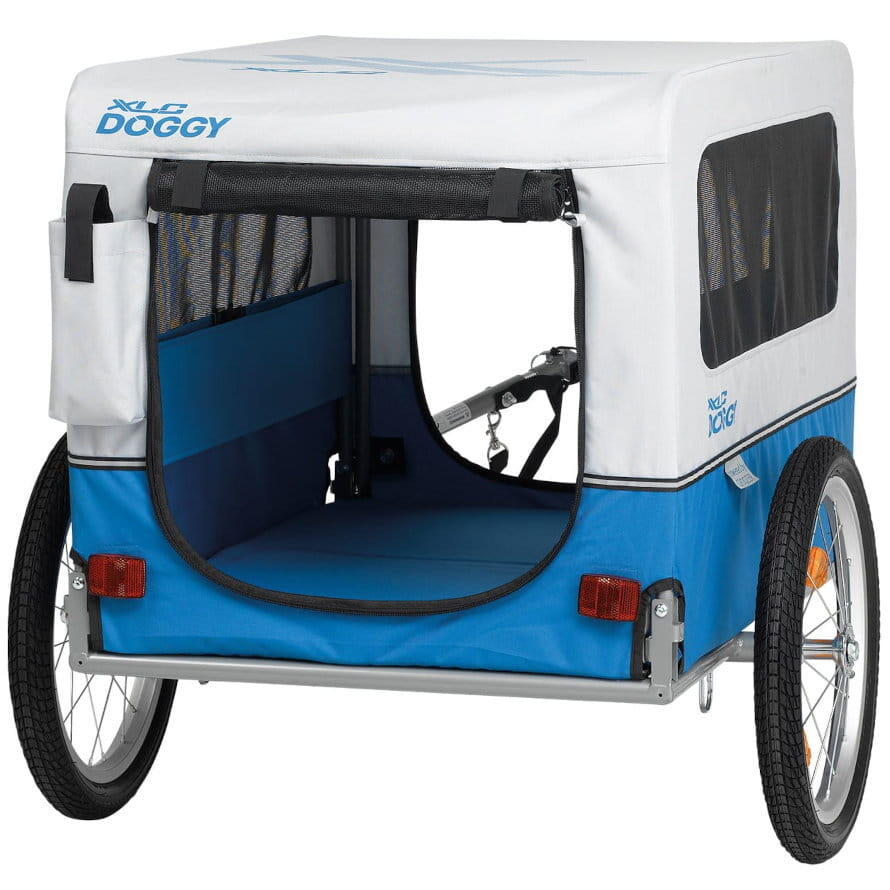 Remorque de transport Doggy VAN BS-L04 - Bleu/Gris 2/4