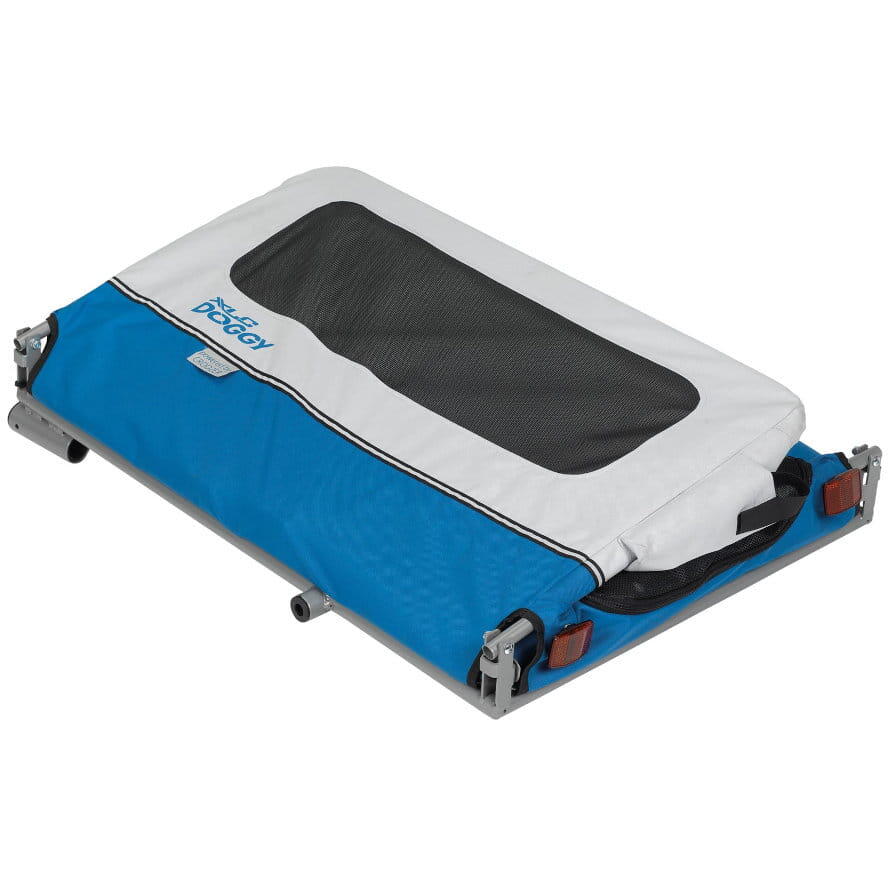 Remorque de transport Doggy VAN BS-L04 - Bleu/Gris 3/4