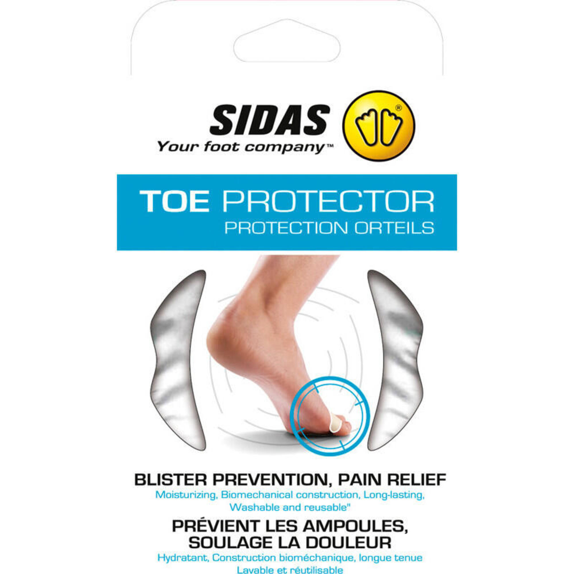 Silitene-T-bescherming voor de tenen om het verschijnen van de blaar te stoppen