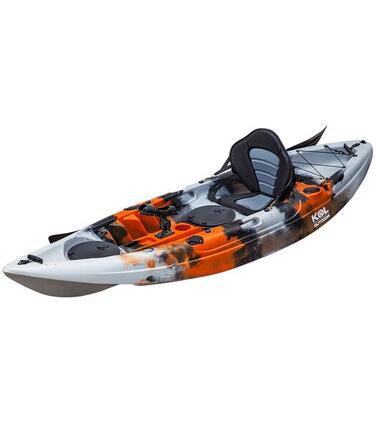 Kayak de pêche Conger P Lite 280x82 cm Jaune Blanc - Sit-on-top 19,5 kg