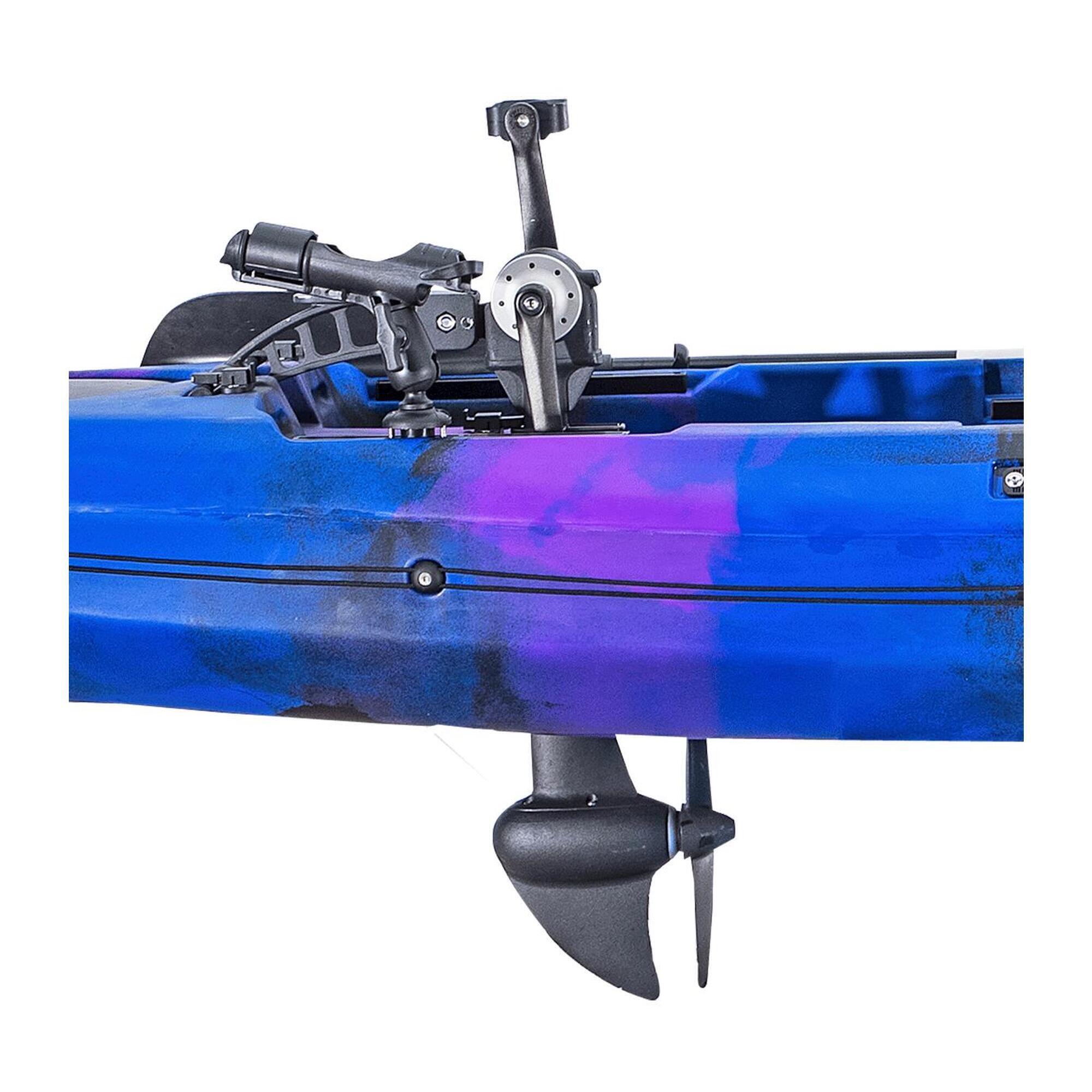 Kayak de pedales pesca Dolphin Propel Azul Lila (365x84cm) 4/7