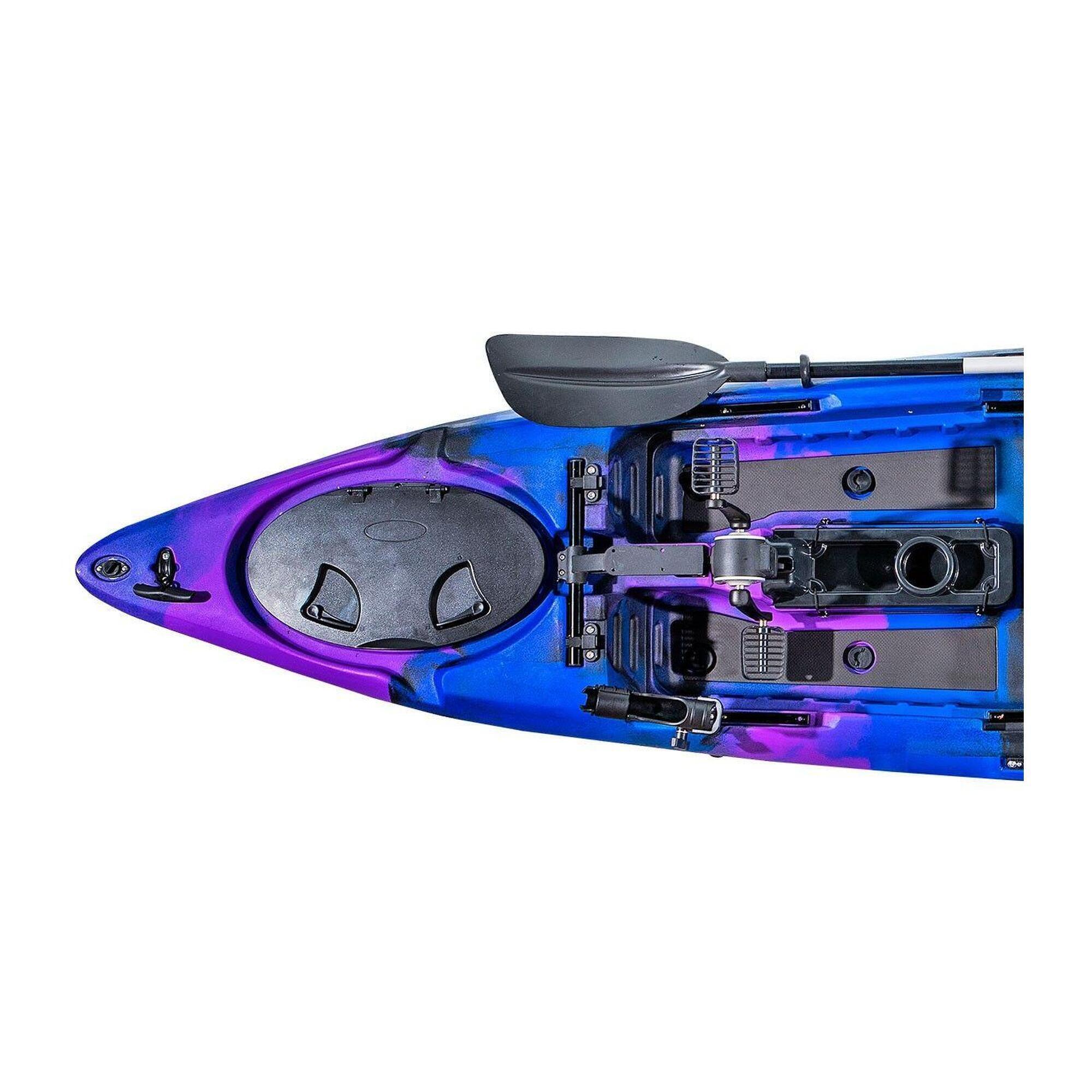 Kayak de pedales pesca Dolphin Propel Azul Lila (365x84cm) 5/7