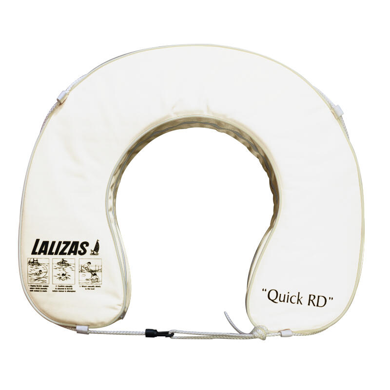 LALIZAS Hufeisen-Rettungsring „Quick RD“ 145 N - weiss