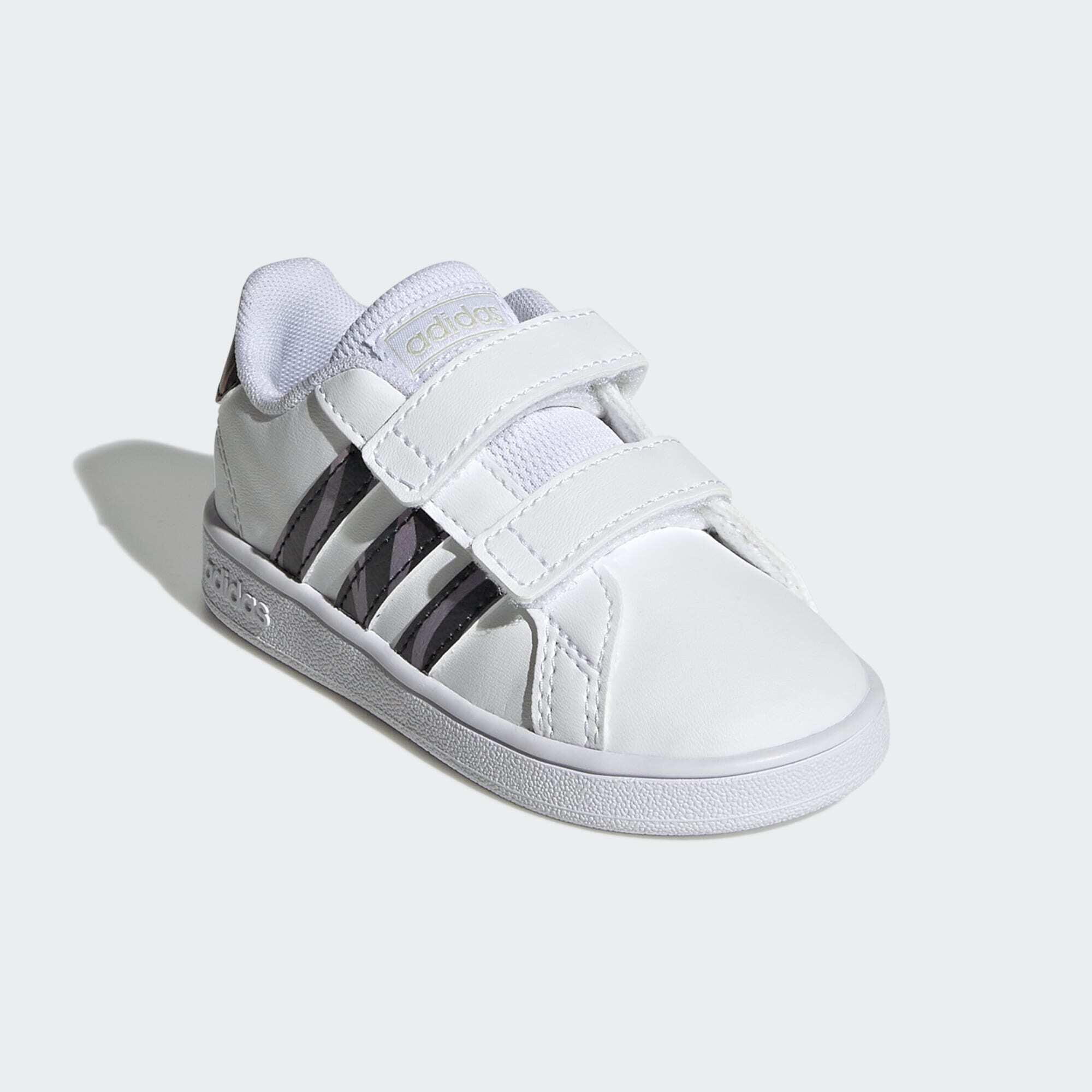 Kinder Sportschuhe Adidas Grand Court Weiß 5/5