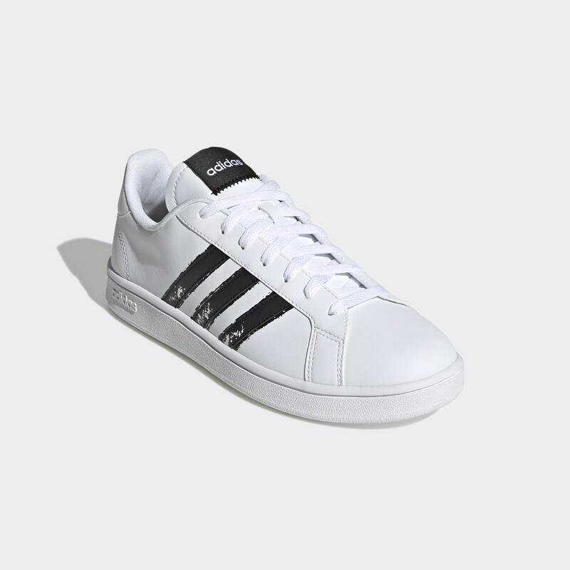 Pantofi sport barbati adidas Grand Court Base, Alb