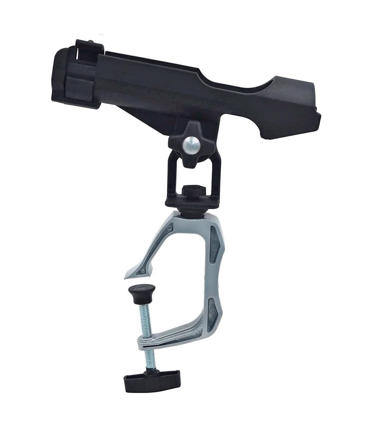 Portacanna Gommone Orientabile 360° – Morsetto Inox, Specchio Poppa, Traina 5/5