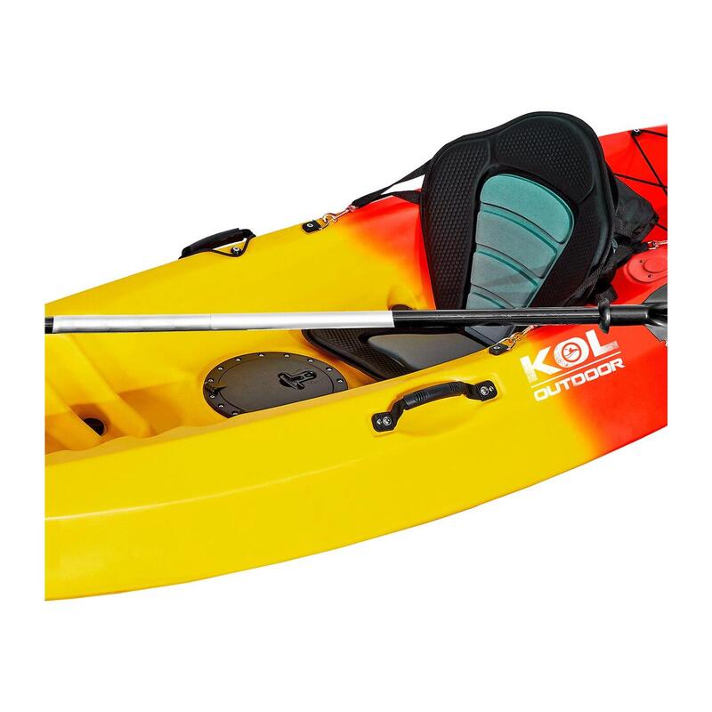 Kayak de recreo individual Mola Rojo Amarillo(270x80 cm)