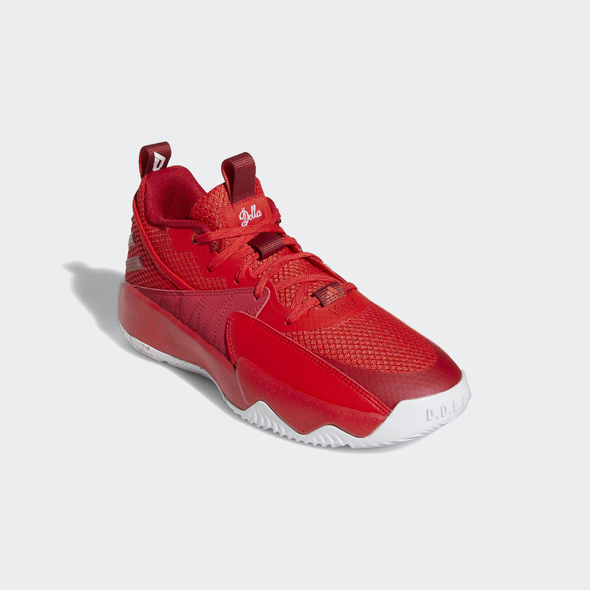 Sapatos Multidesportivos Mulher, Homem - ADIDAS Dame Certified - Red 5/7