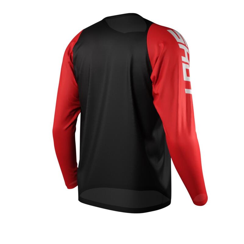 Maillot Manches Longues Shot Neo Defender Rouge
