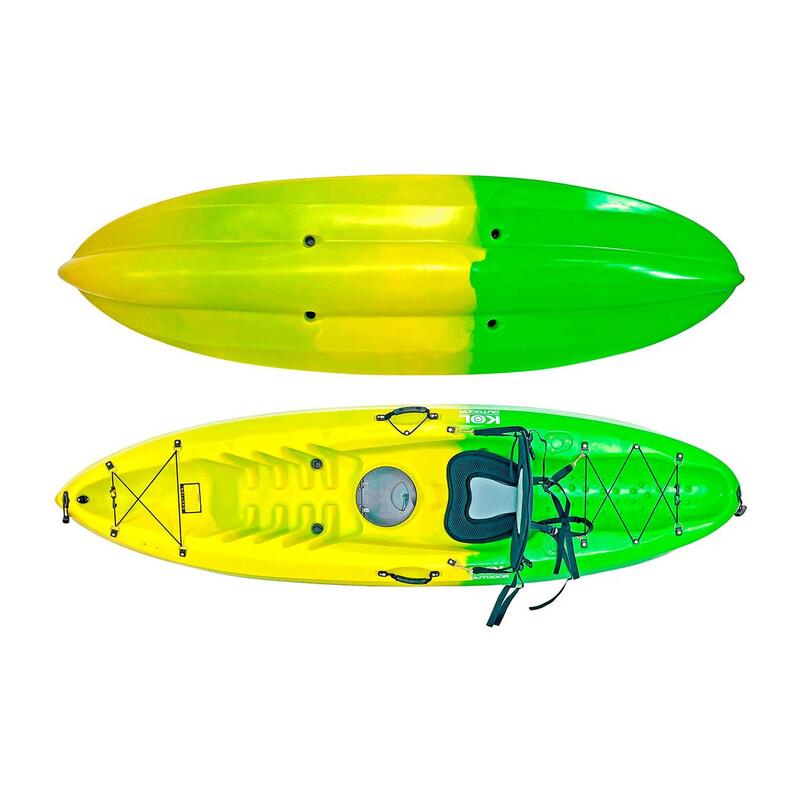 Kayak de recreo individual Mola Verde Amarillo (270x80 cm)