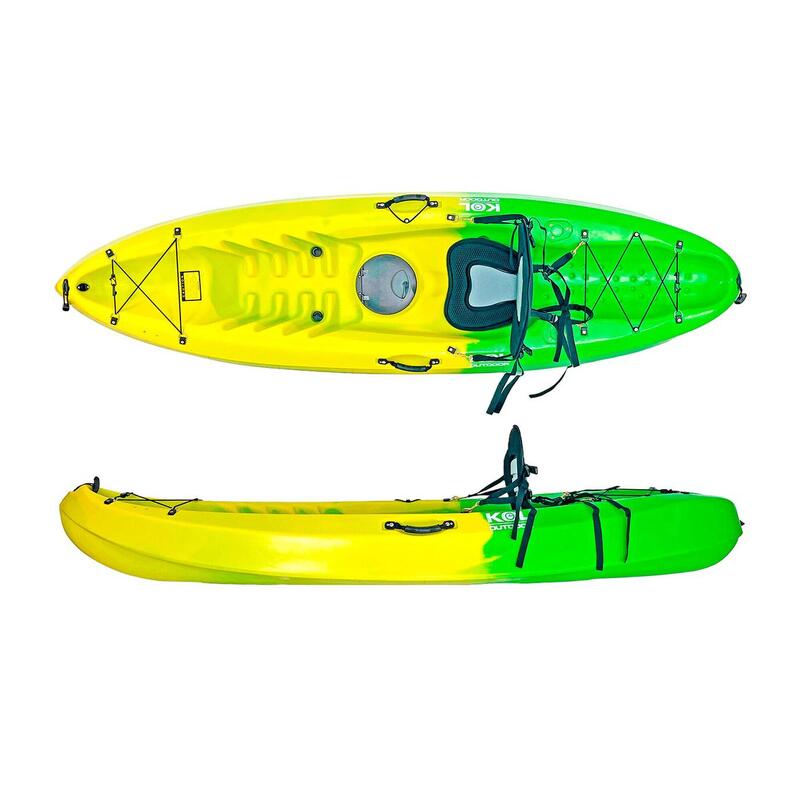 Kayak de recreo individual Mola Verde Amarillo (270x80 cm)