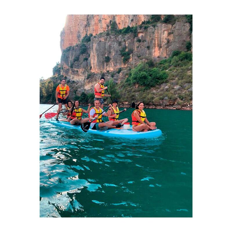 Titan 17 BIG SUP board voor 4 - 10 personen (520 x 154 x 20 cm)