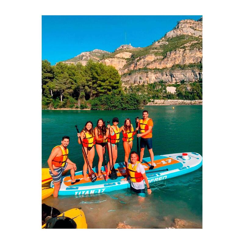 Planche BIG SUP Titan 17 pour 4 à 10 personnes (520 x 154 x 20 cm)