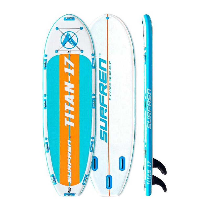 Planche BIG SUP Titan 17 pour 4 à 10 personnes (520 x 154 x 20 cm)