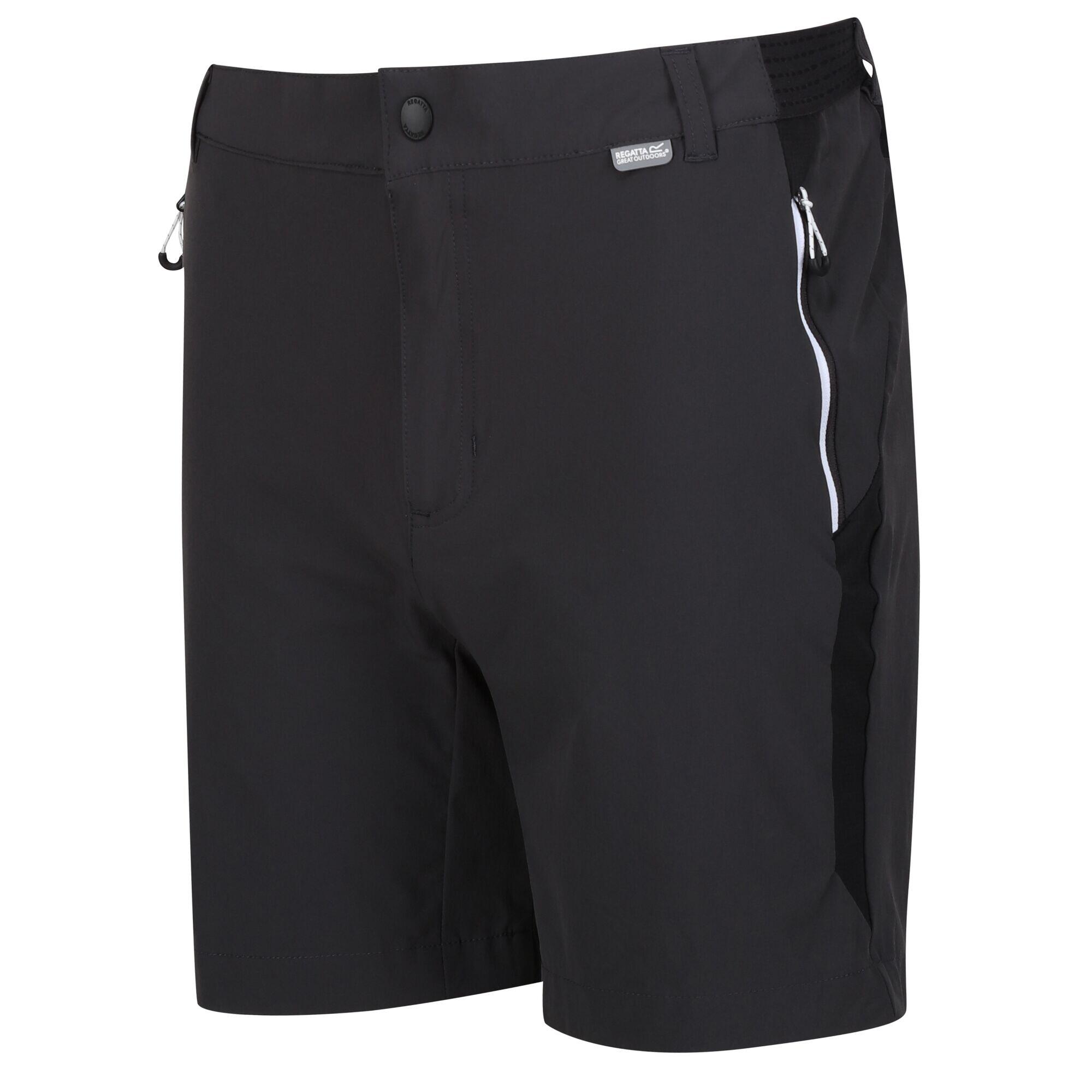 "Mountain II" Shorts für Herren Asche/Schwarz 3/4