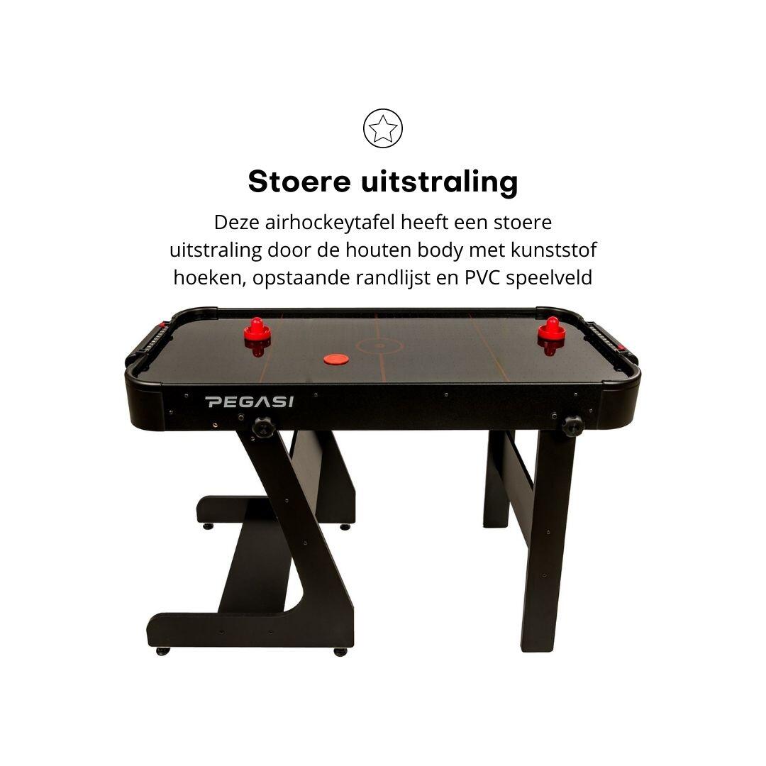 Pegasi airhockeytafel Airstream 4ft inklapbaar 4/6