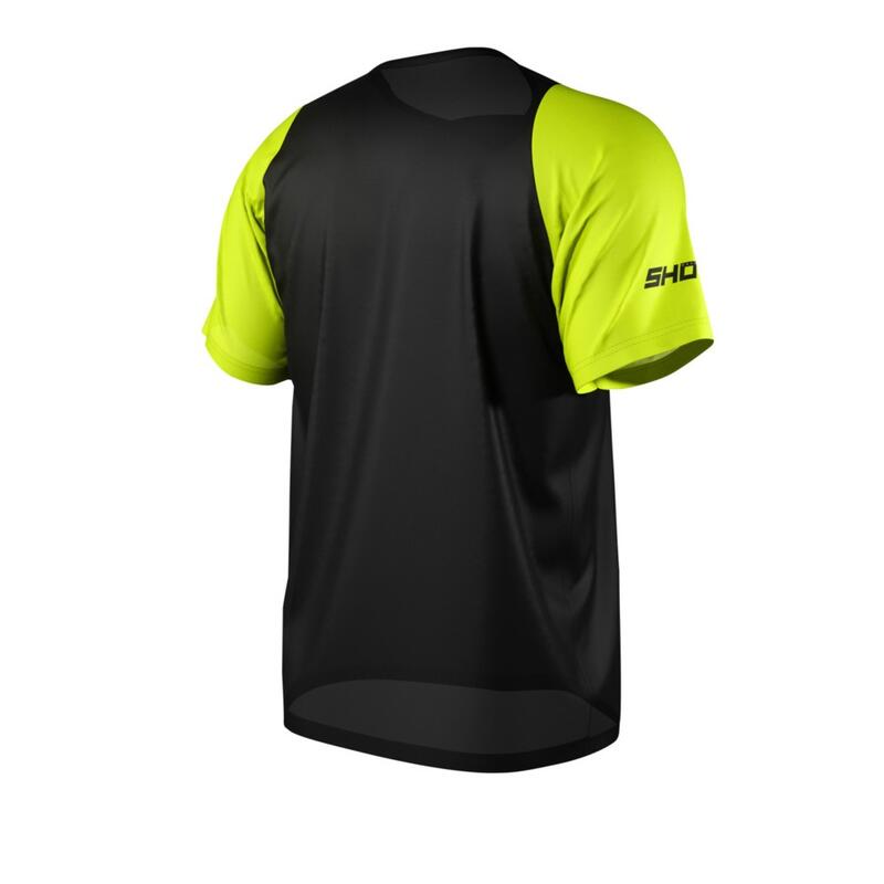 Maillot Manches Courtes Shot Neo Defender Jaune