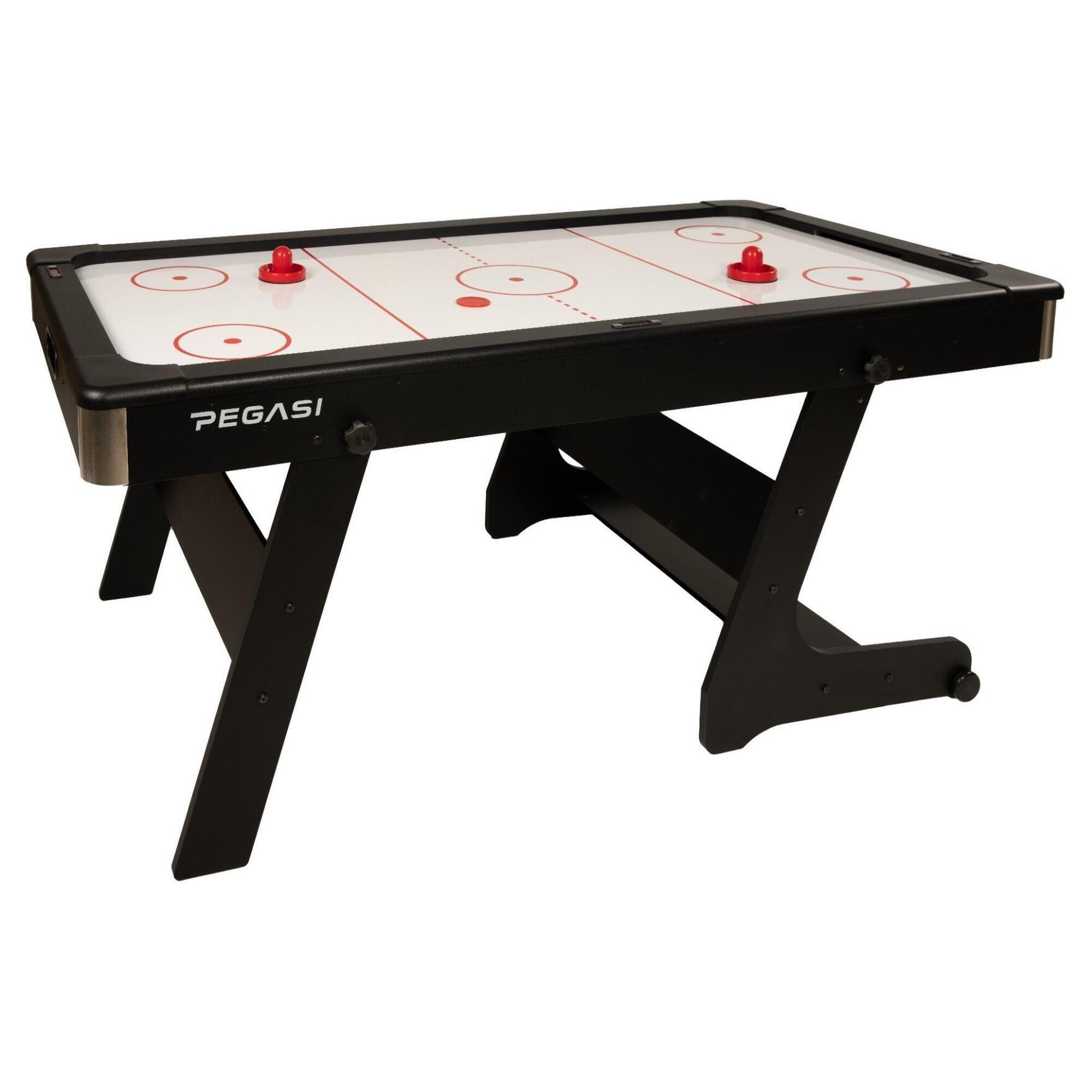 Pegasi Airhockey Tisch Tornado 6ft zusammenklappbar 1/6