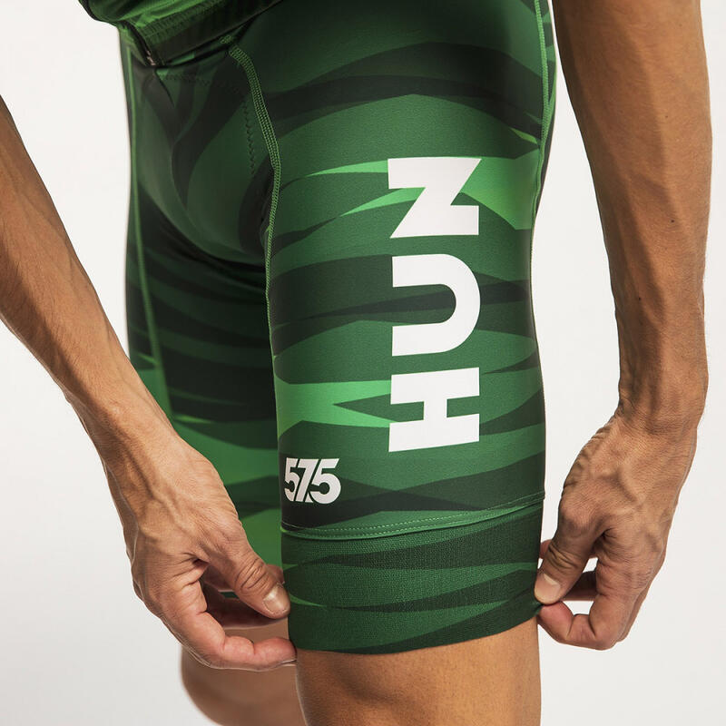 Férfi kerékpáros nadrág kantáros - National Team New