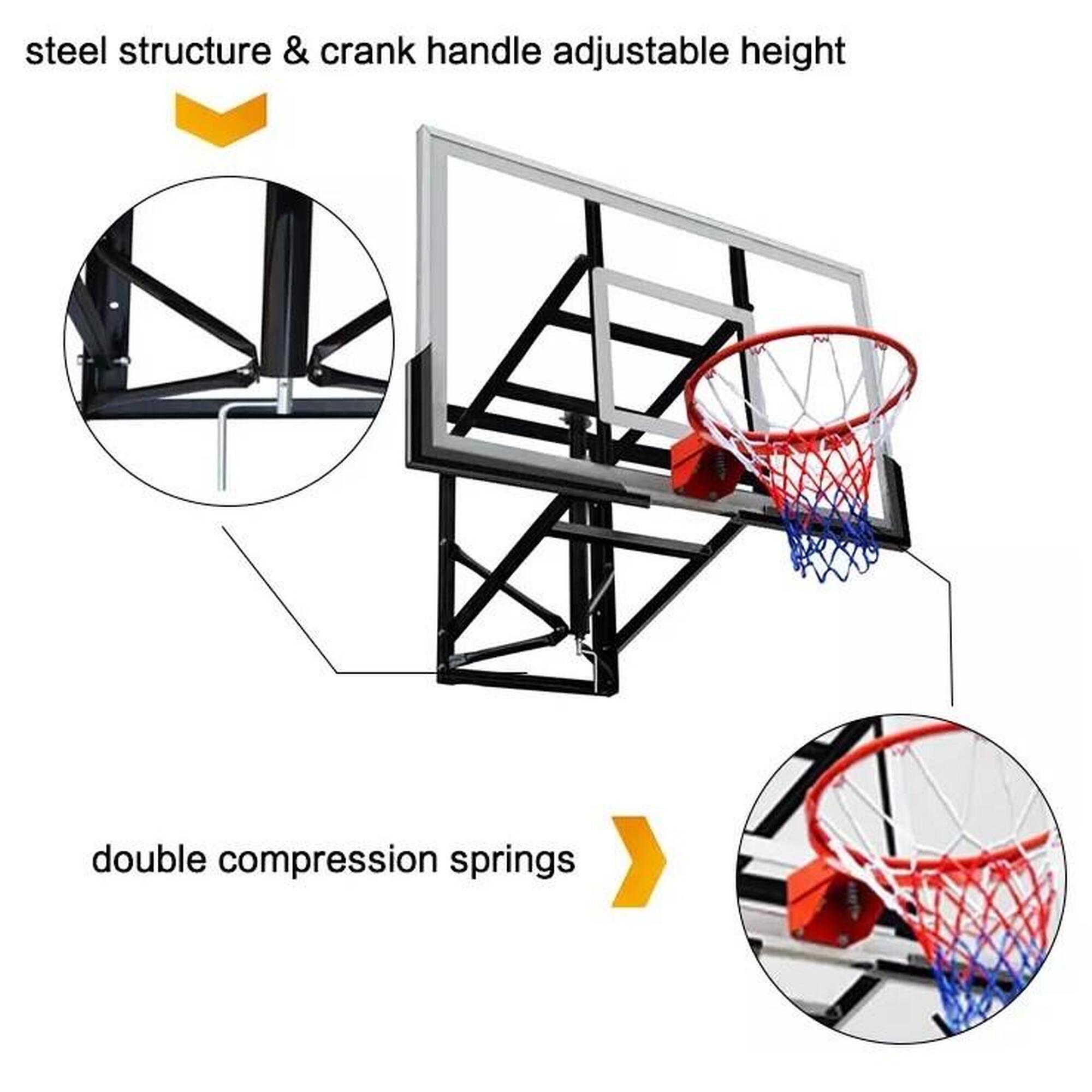 PEGASI Basketball Board Pro 140 x 80 cm