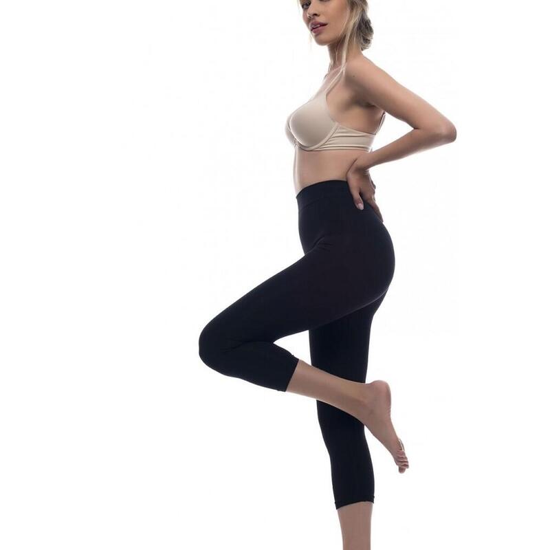 Legging Noche capri sin costuras con fibra Emana 160 den, Nina