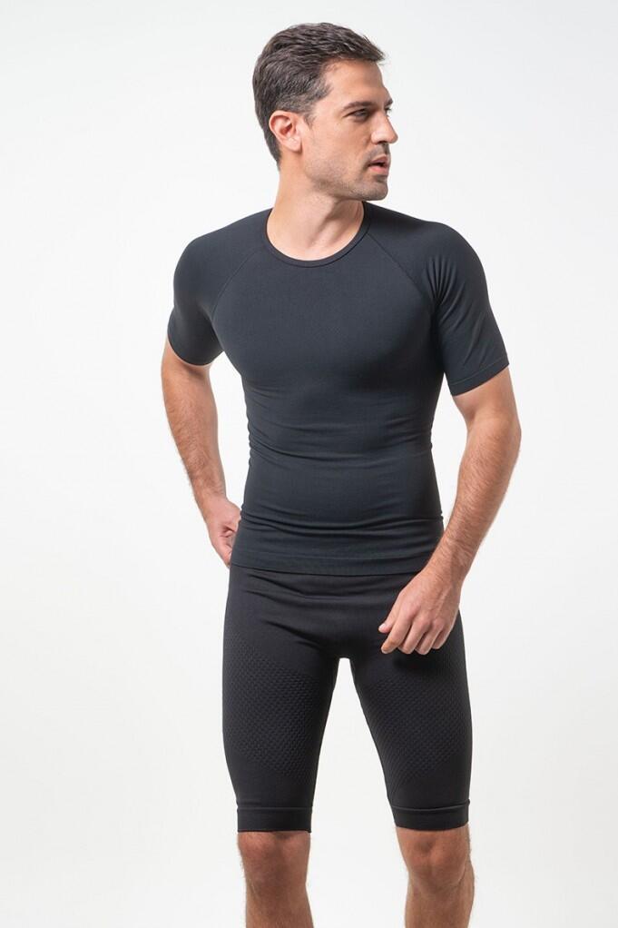 Camiseta reductora sin costuras con fibra Emana Speed 3/8