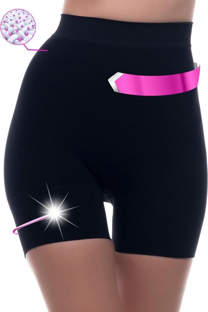 ANAISSA Hoge taille Frezerde capri legging voor postpartum Cloé