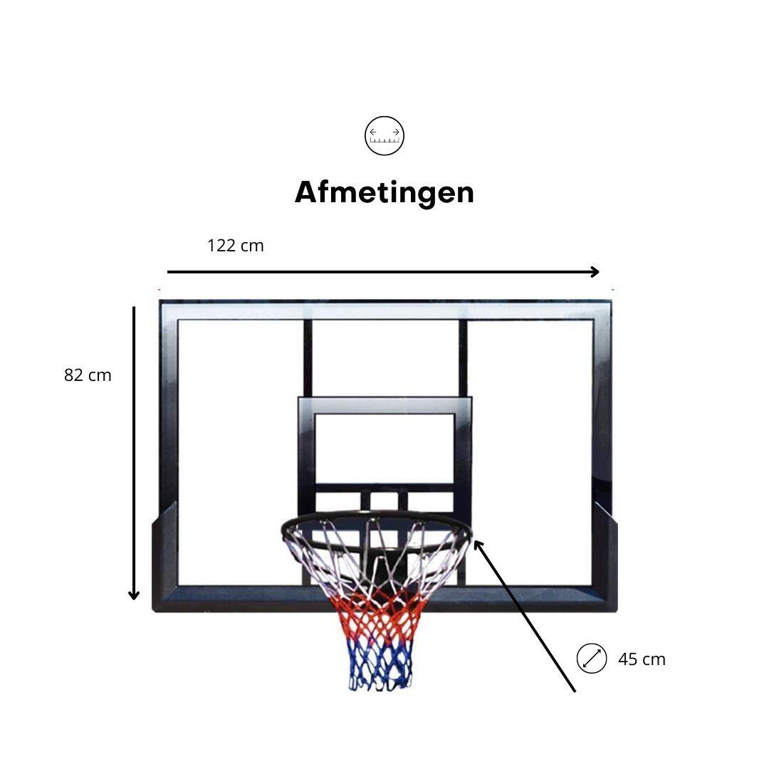 Pegasi Basketballbrett School 122x82cm 3/6