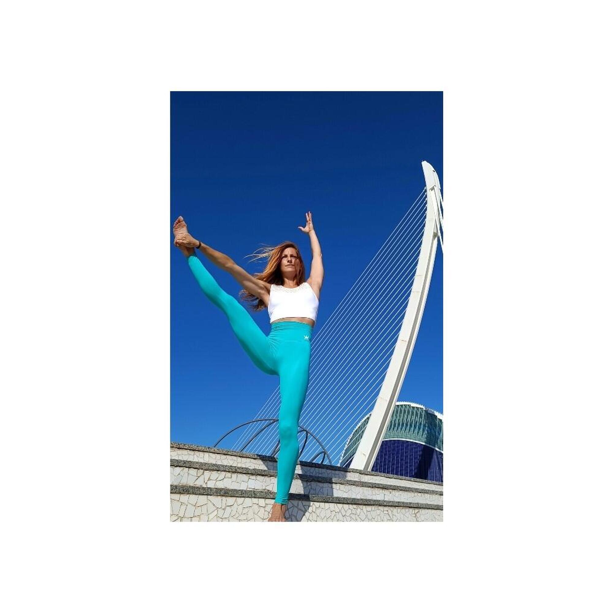 Leggings Donna Fitness Modellanti Compressione Natura