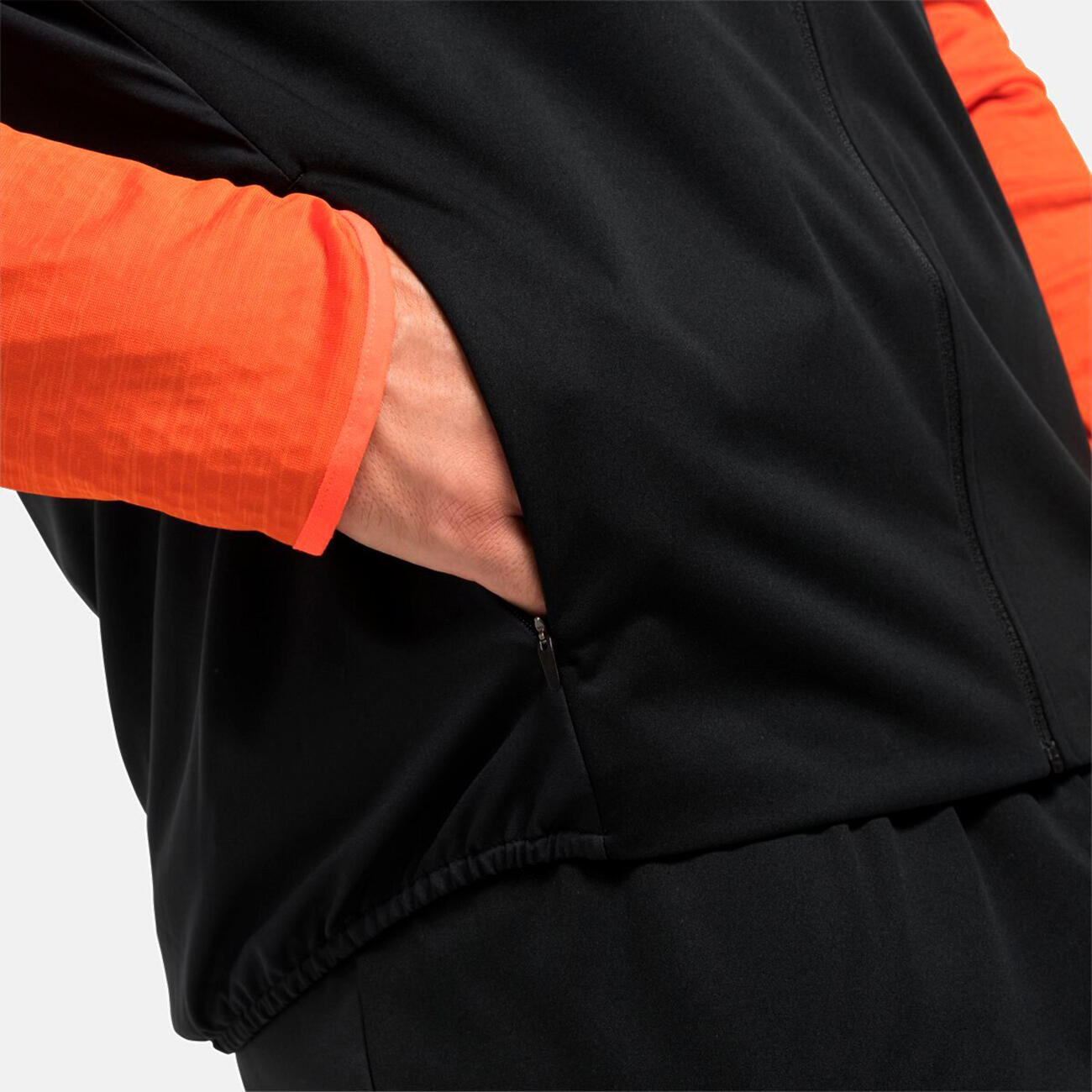 Veste Coupe-vent sans Manche Odlo Zeroweight Warm Noir 5/7