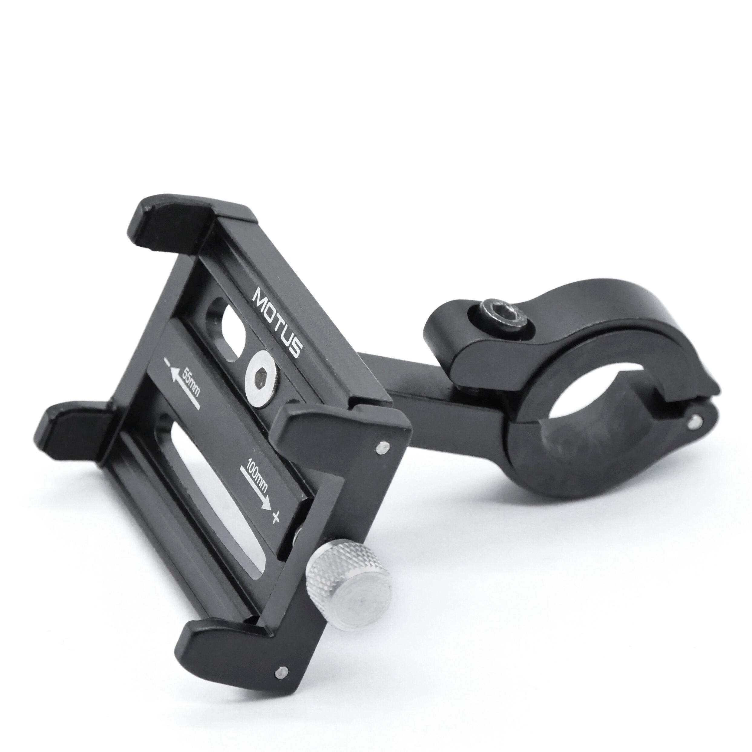 Support en aluminium pour téléphone sur guidon de moto, vélo, trottinette Motus 2/4