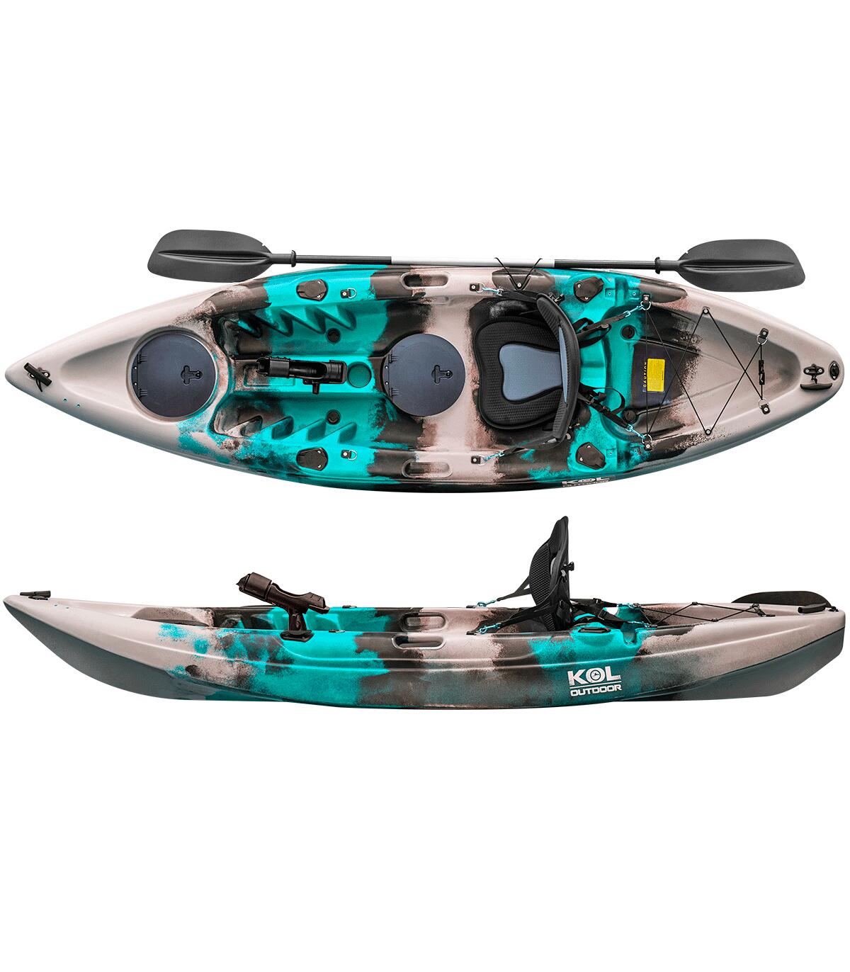 Kayak de pesca Conger P Lite Azul Blanco (280x82cm) 3/4
