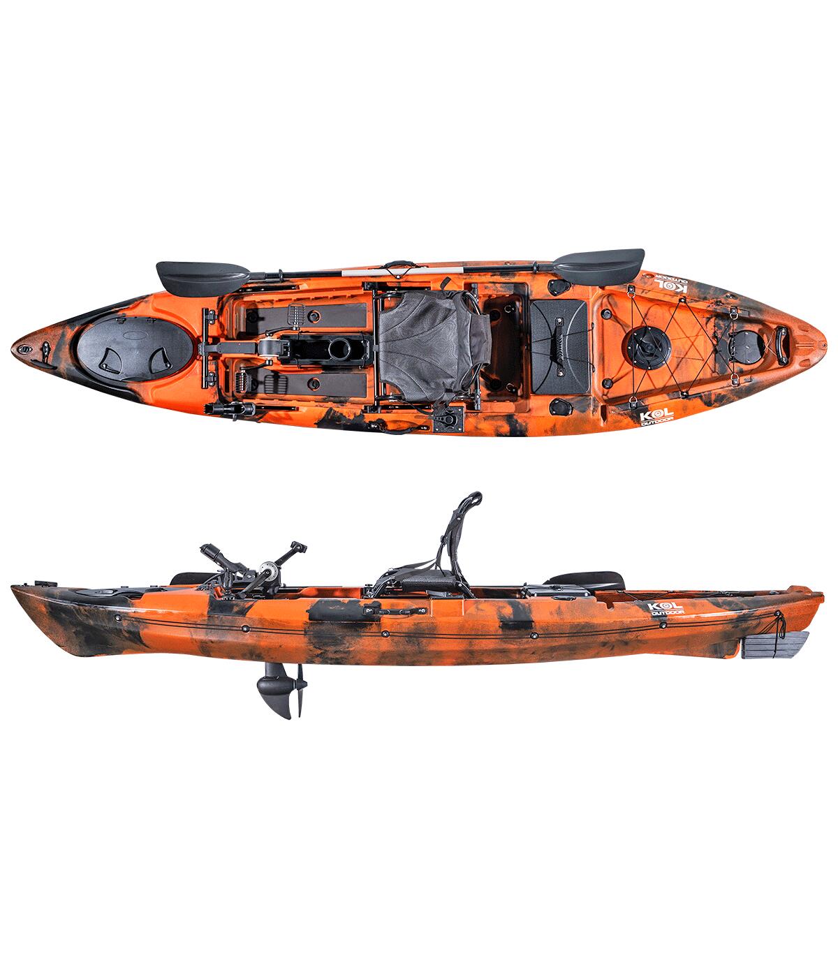 Kayak pedal de pesca Dolphin Propel (365x84cm) 2/7
