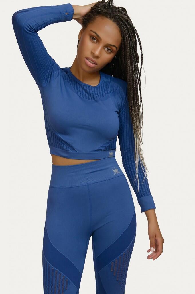 Gewaad top naadloze bicolour Alisha 3/5