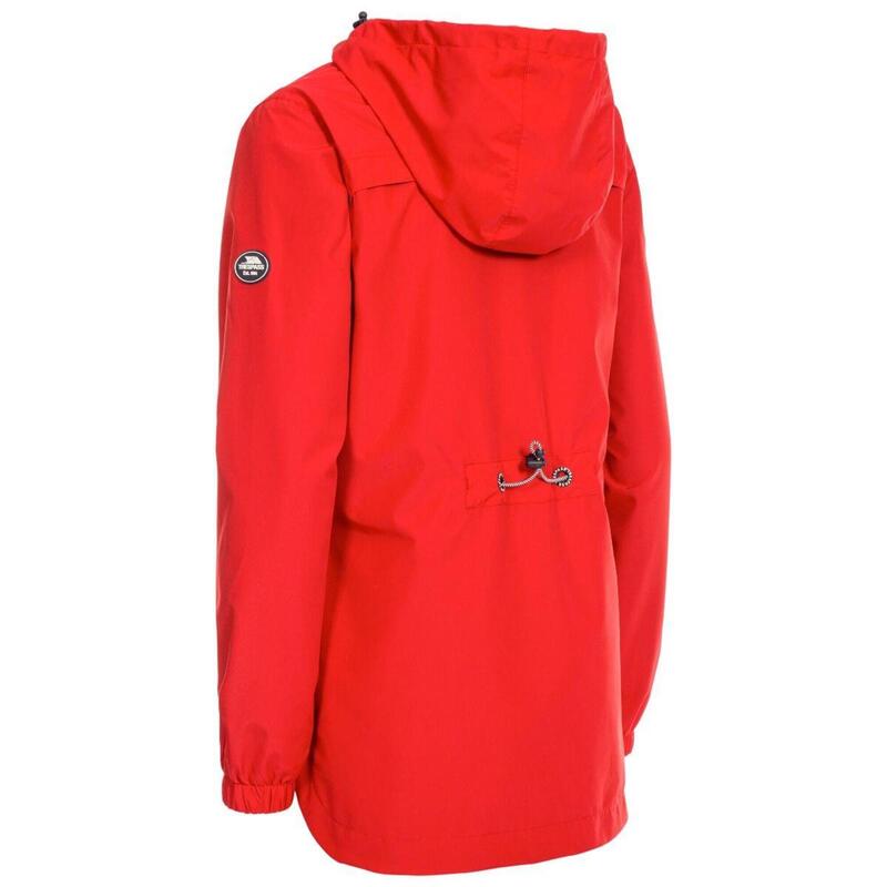 Flourish Jacke, wasserfest für Damen Hibiskus-Rot