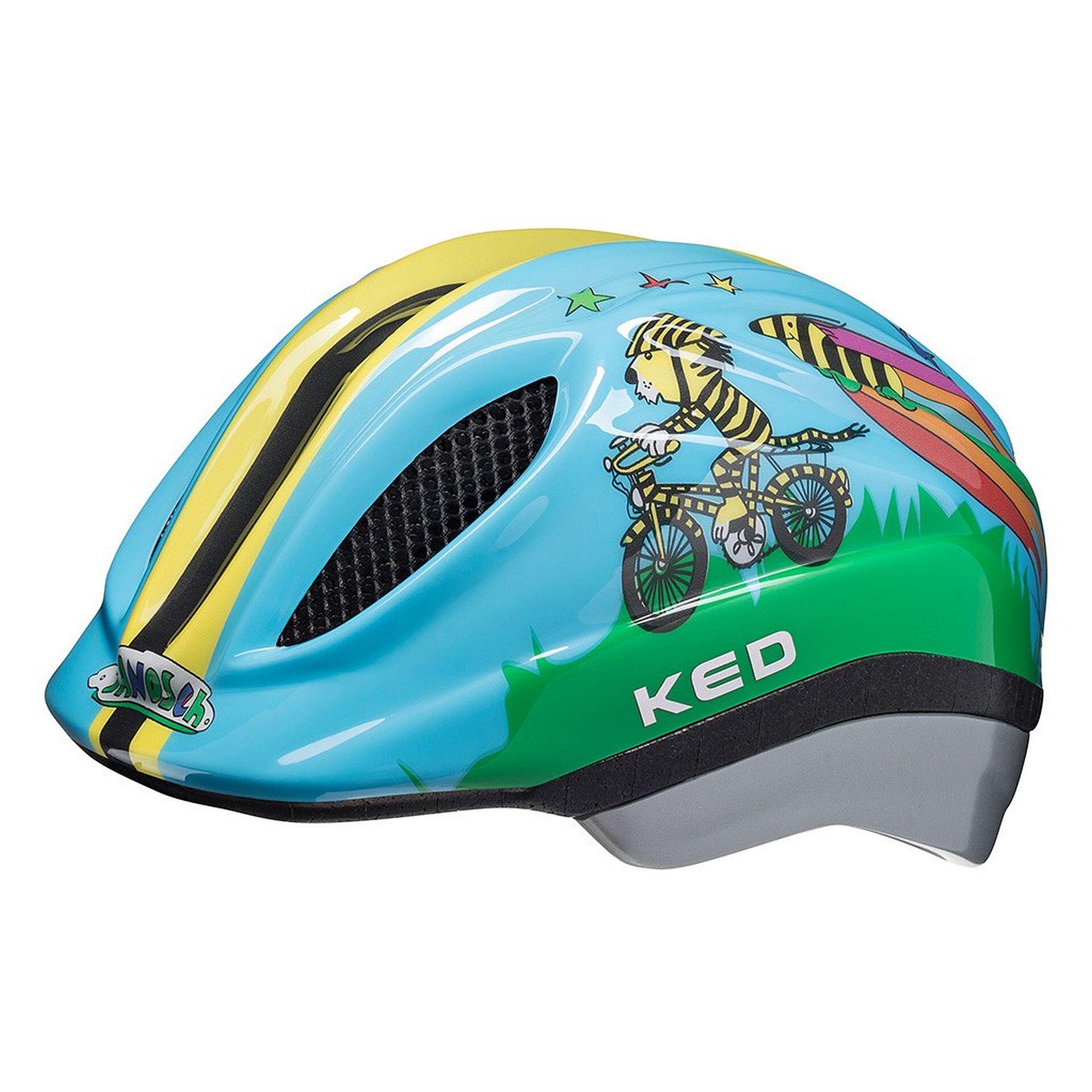 Ked - Casque De Vélo Pour Enfants Meggy Ii - Casque - Bleu|vert - Decathlon