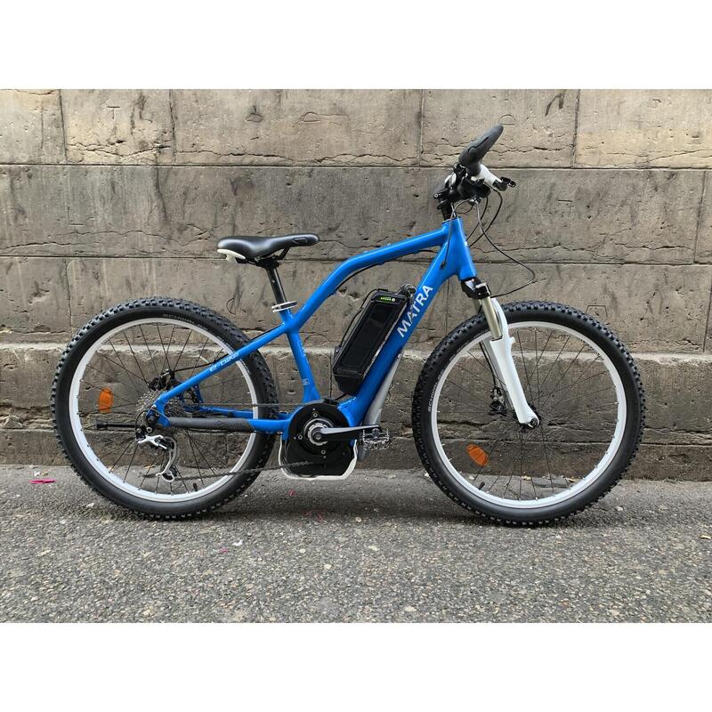 Reconditionné - Vélo VTT Électrique Adulte - Ebike 24 Bleu Très Bon