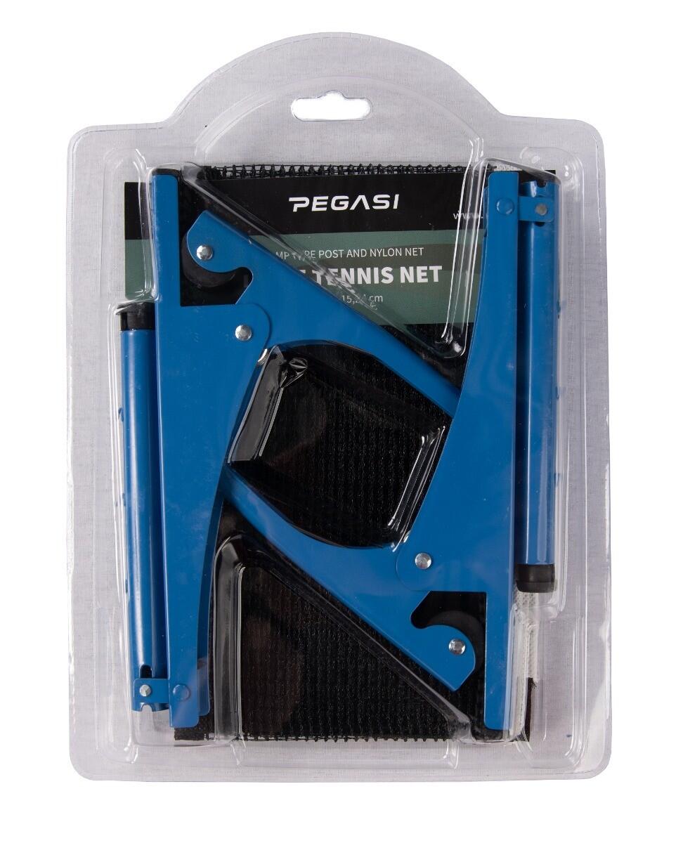 Pegasi Tischtennisnetzgarnitur Clamp-On Blau 3/4