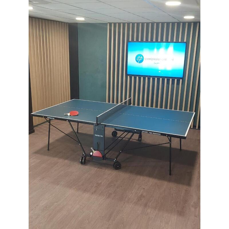 Table de tennis de table pegasi 700 bleu intérieur