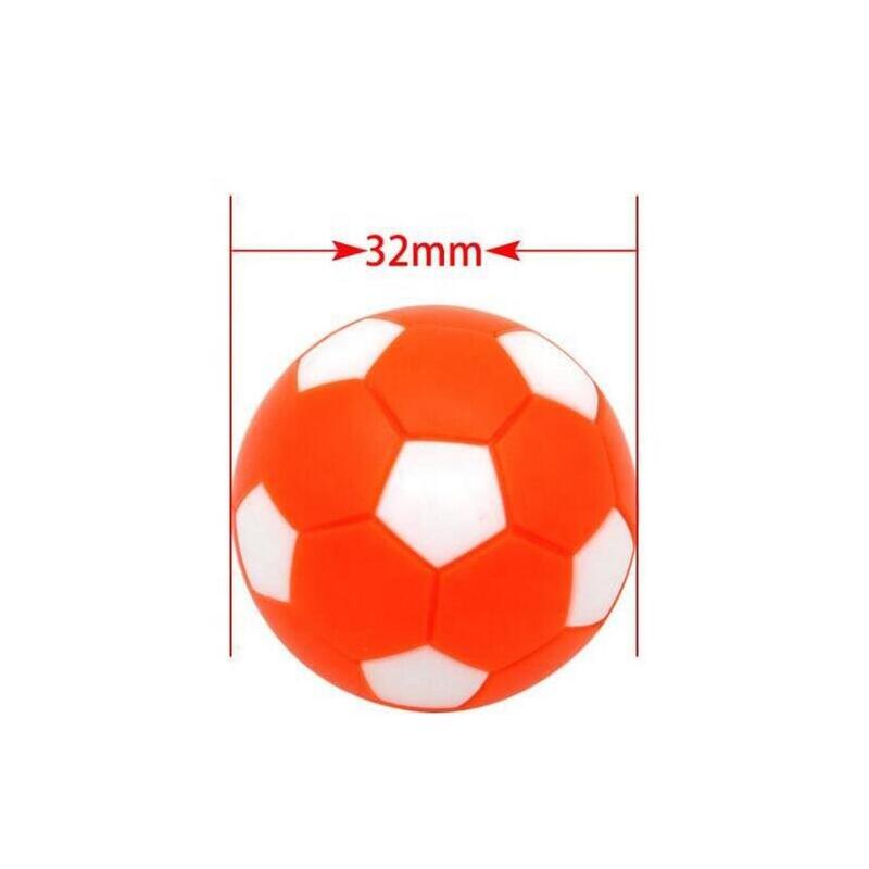 Boules de football de table | Multi-couleur 32 mm (par 6e.)