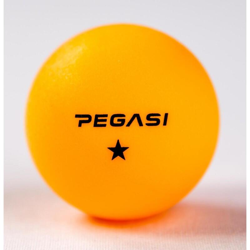 PEGASI 1 étoiles Pingpong Balls 120st. Orange