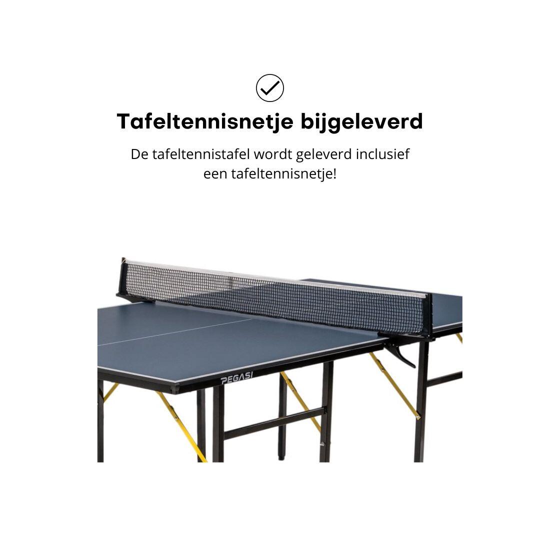 Tafeltennistafel 75% Midi Pegasi Blue Indoor 2/6