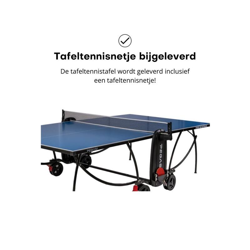 Tafeltennistafel Pegasi 800 Outdoor Blue