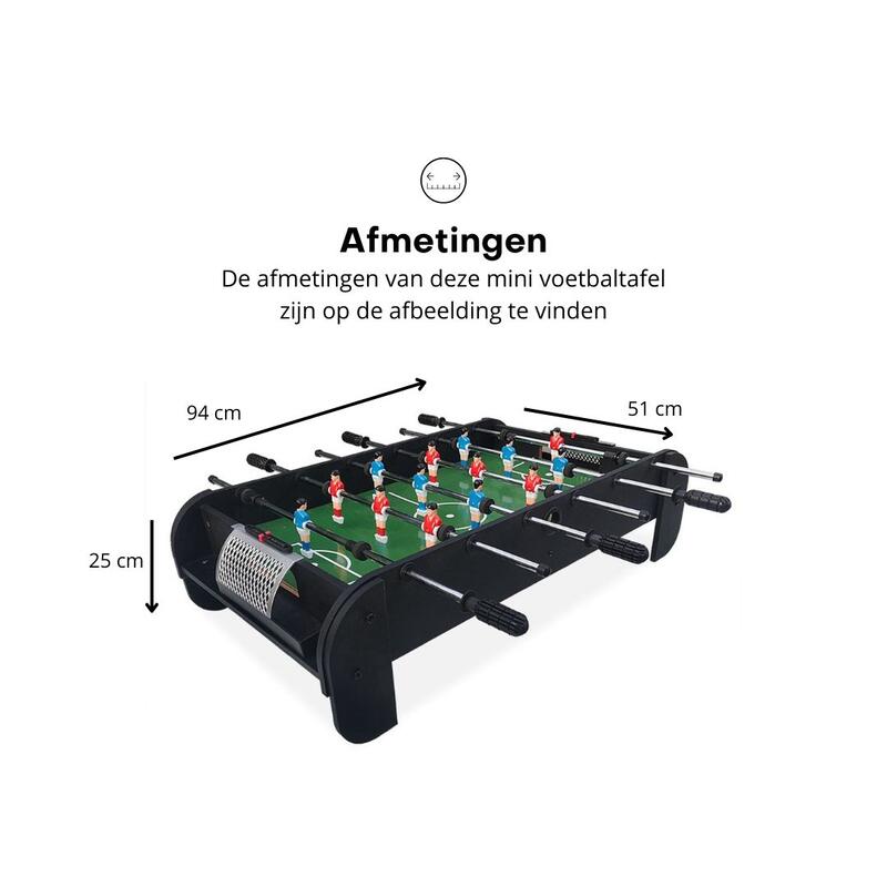 Voetbaltafel Pegasi | Mini XL