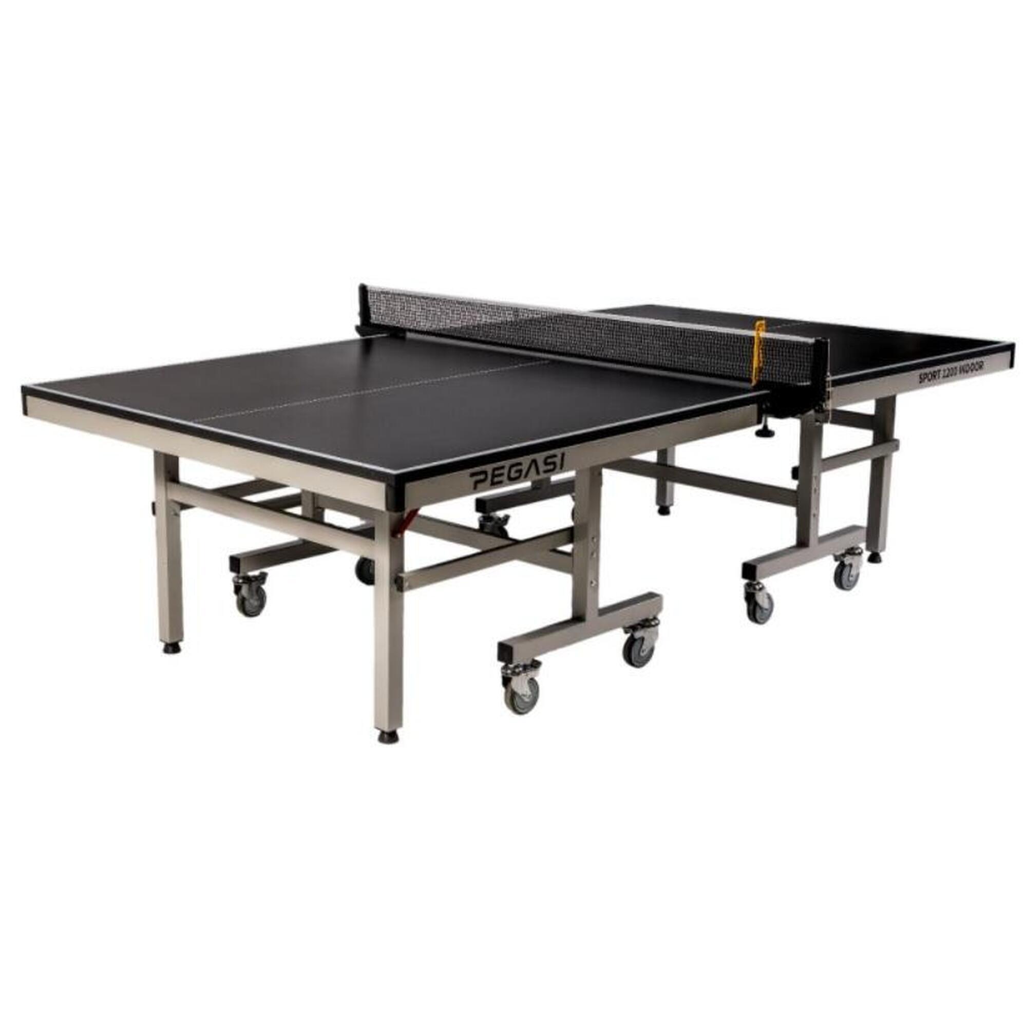 PEGASI Tafeltennistafel Pegasi 1200 Indoor Pro Black