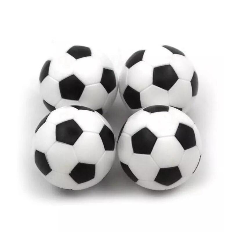 Boules de football de table pegasi | Noir et blanc 32 mm (par 6e.)