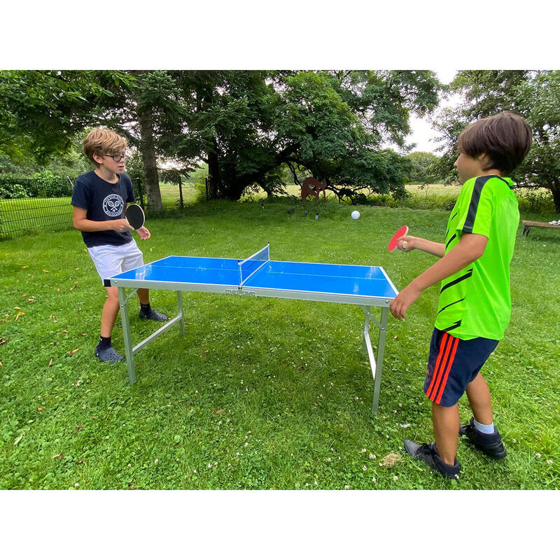 Tafeltennis set voor kinderen - incl. spel collectie – 150 x 67 x 71 cm