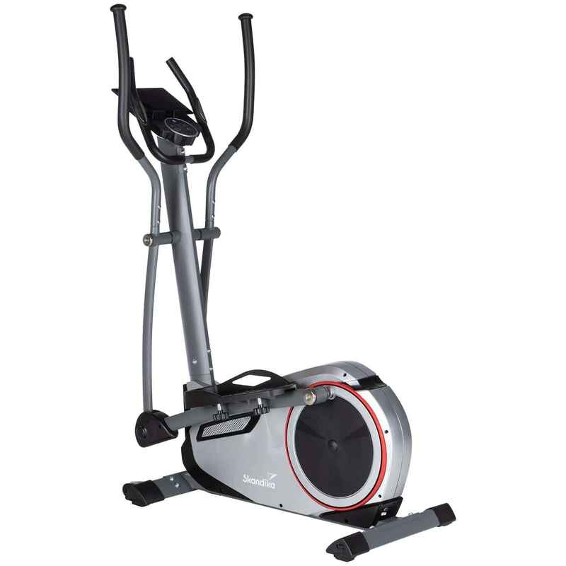 Crosstrainer Morpheus - Fitness - Silber - Ellipsentrainer - Pulsmessung