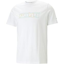 T-shirt Puma SWxP Graphic Tee, Blanc, Hommes